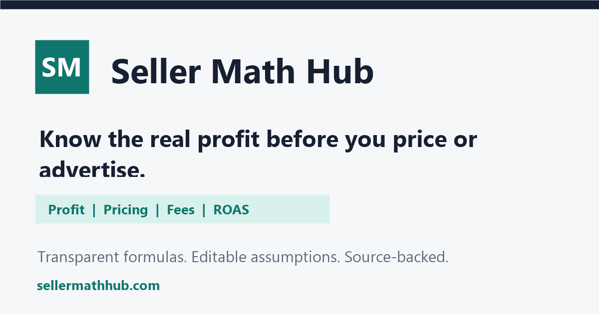 Etsy Shipping Calculator - Seller Math Hub
