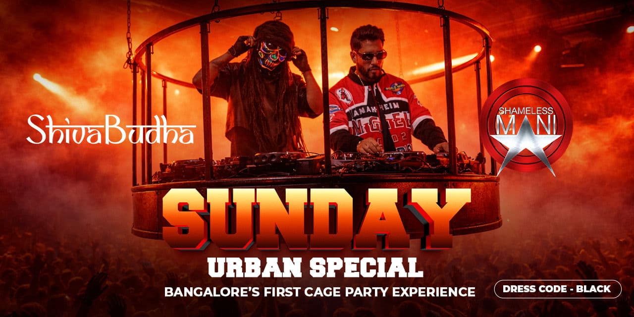 Sunday Urban Special Bangalores First Cage Party music-shows Event Tickets Bengaluru - BookMyShow