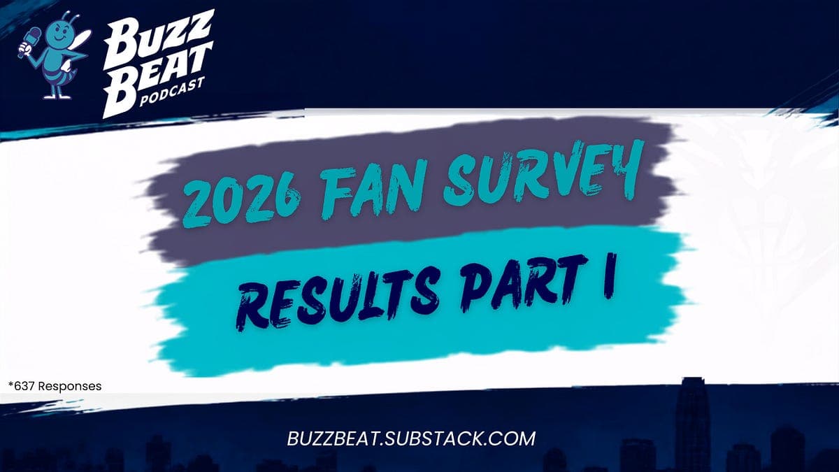 2026 Hornets Fan Survey Results | Part 1 - Buzz Beat Plus