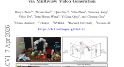 Action Images: End-to-End Policy Learning via Multiview Video Generation