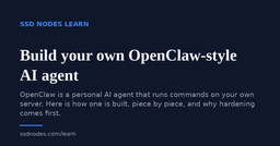 Build your own OpenClaw-style AI agent