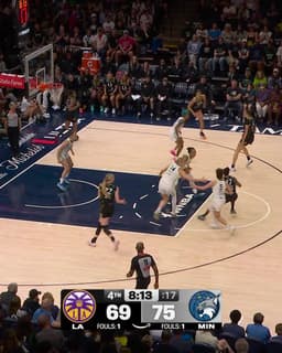 @LASparks: Hamby going hard in the paint. 😤

@dearicamarie x @WNBA https://t.co/WL7A3aCiHG