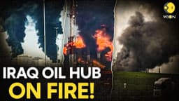 US-Iran War: Drone Strike Hits Basra Oil Hub, Fire Rips Through Key Facility | WION Originals