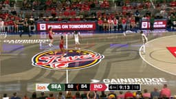 @WNBA: Mo with the lefty lay 🫣

She's fed by Caitlin Clark after hitting the classic pick-and-roll to the b...