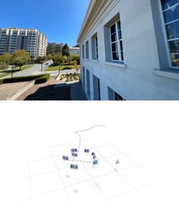 @jon_barron reposted: atlas can reconstruct berkeley too... campanile flyaround from 10 ground level i...