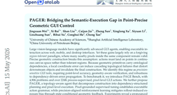 PAGER: Bridging the Semantic-Execution Gap in Point-Precise Geometric GUI Control