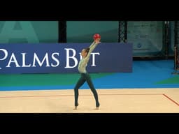 Varvara Chubarova Junior Ball Qual 25,050 - European Championships Varna 2026