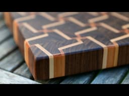I Invented a New End Grain Pattern | Cutting Board Build