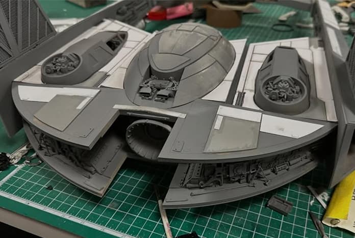 Concept Model Maker Alex Hutchings Shares In-Progress Miniatures from Star Wars: The Acolyte - Jedi News