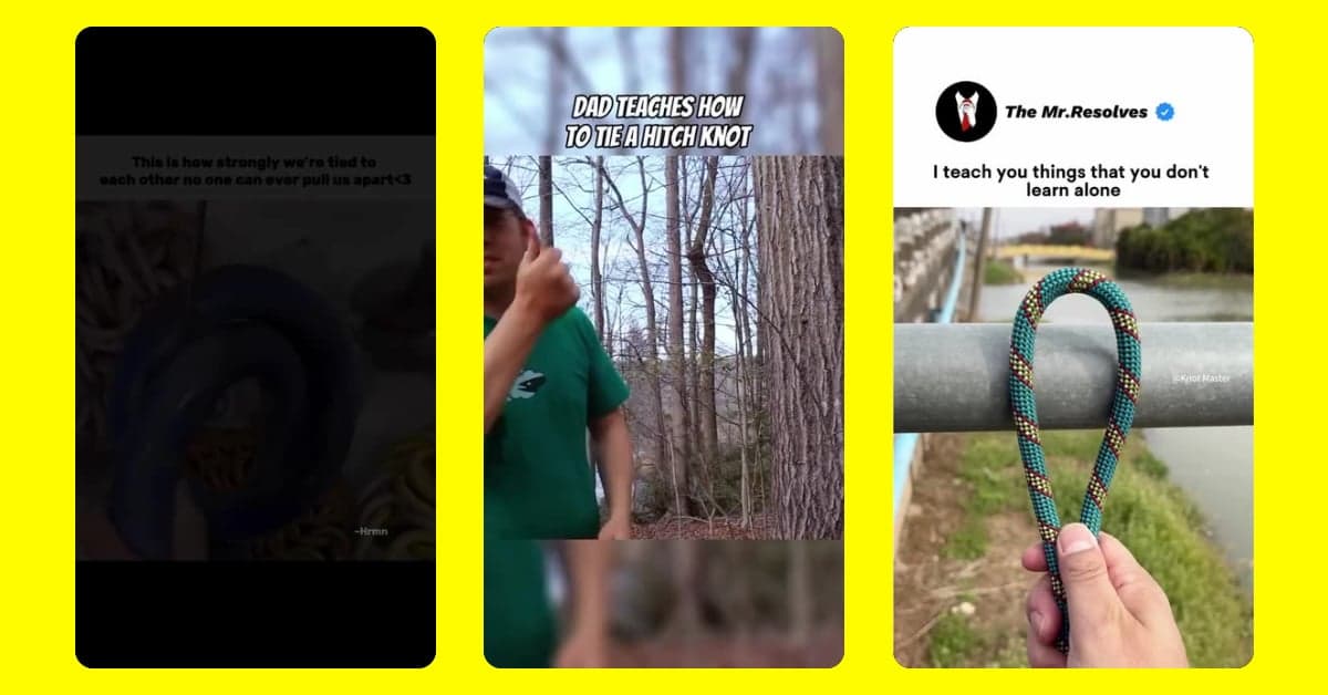 Knot Tying For Survival Videos