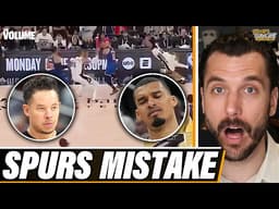 Mitch Johnson & Victor Wembanyama BRUTAL no timeout call & turnover to lose Spurs-Knicks Game 2