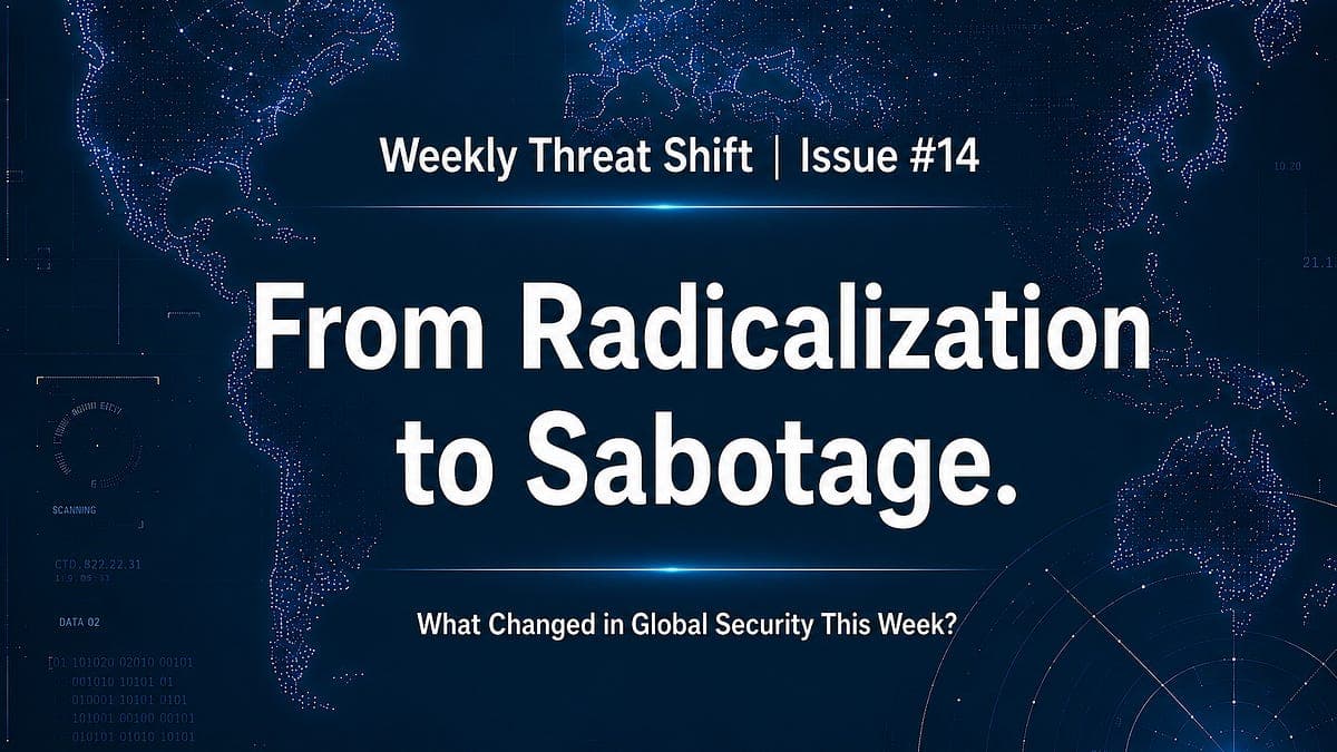From Radicalization to Sabotage