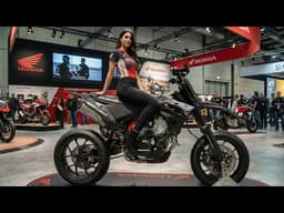 Supermoto Revolution!! 2027 New Honda V3 850 SM E-Compressor Revealed!!
