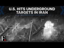 U.S. Military Releases Dramatic Video Showing Strikes on Underground Targets in Iran | N18G