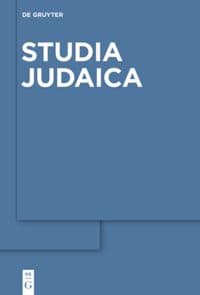 Studia Judaica - Forschungen zur Wissenschaft des Judentums