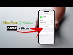 How to clear WhatsApp cache on iPhone?