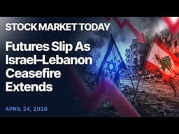 Dow Jones, S&P 500 Futures Edge Lower Amid Extension Of Israel-Lebanon Ceasefire
