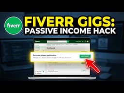 How to Optimize Fiverr Gigs for Passive Income - Easy Tutorial