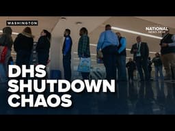 White House PRESSES Congress to end DHS shutdown