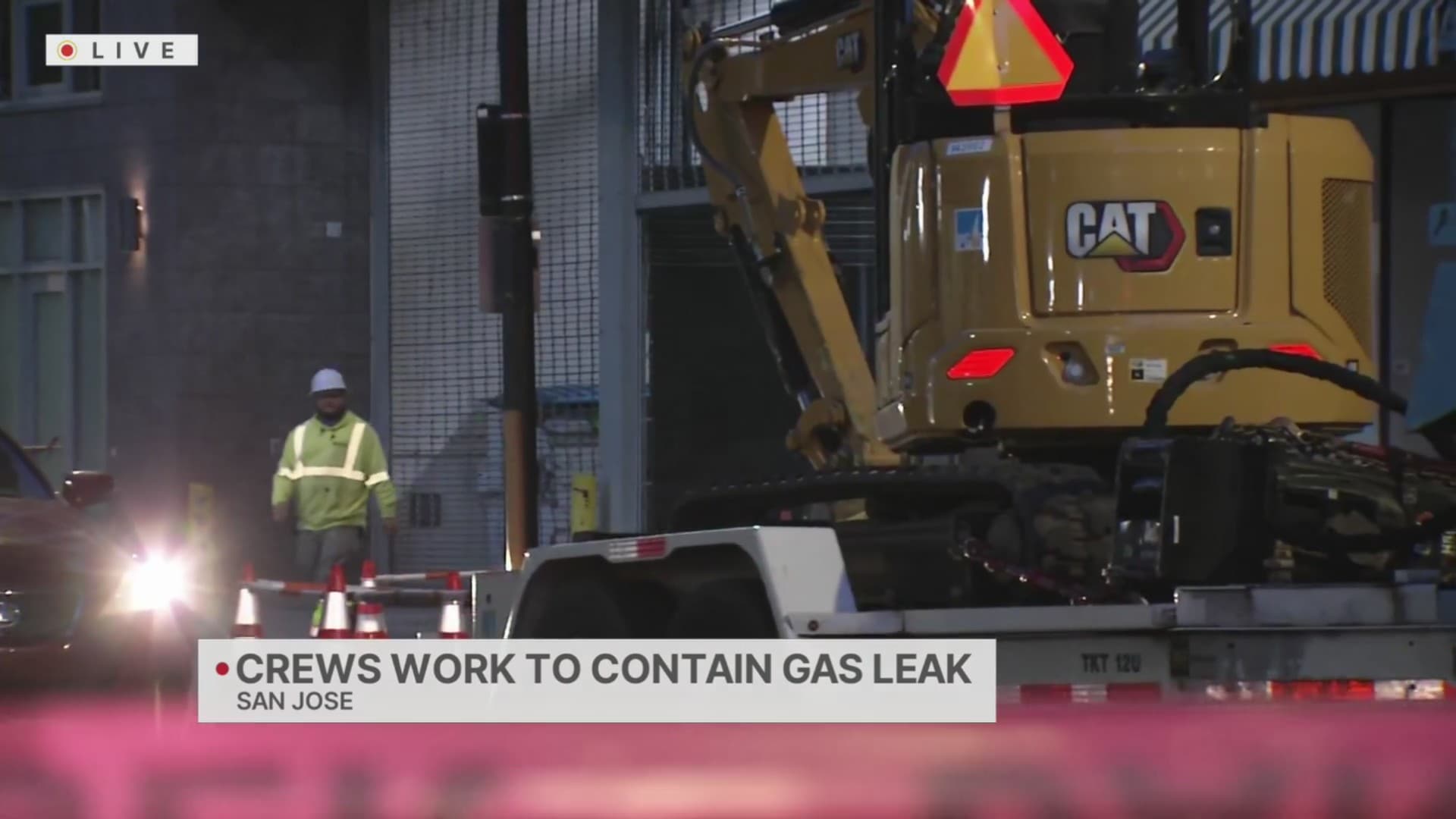 Gas leak in San Jose causing road closures