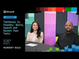 Toolboxes in Foundry: Build, Search and Govern Your Tools | LIVE163