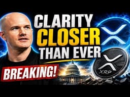 🚨BREAKING! Brian Armstrong Says CLARITY Is Closer Than Ever! Truth or More BS?!