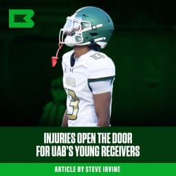 Injuries Open the Door for UAB's Young Receivers