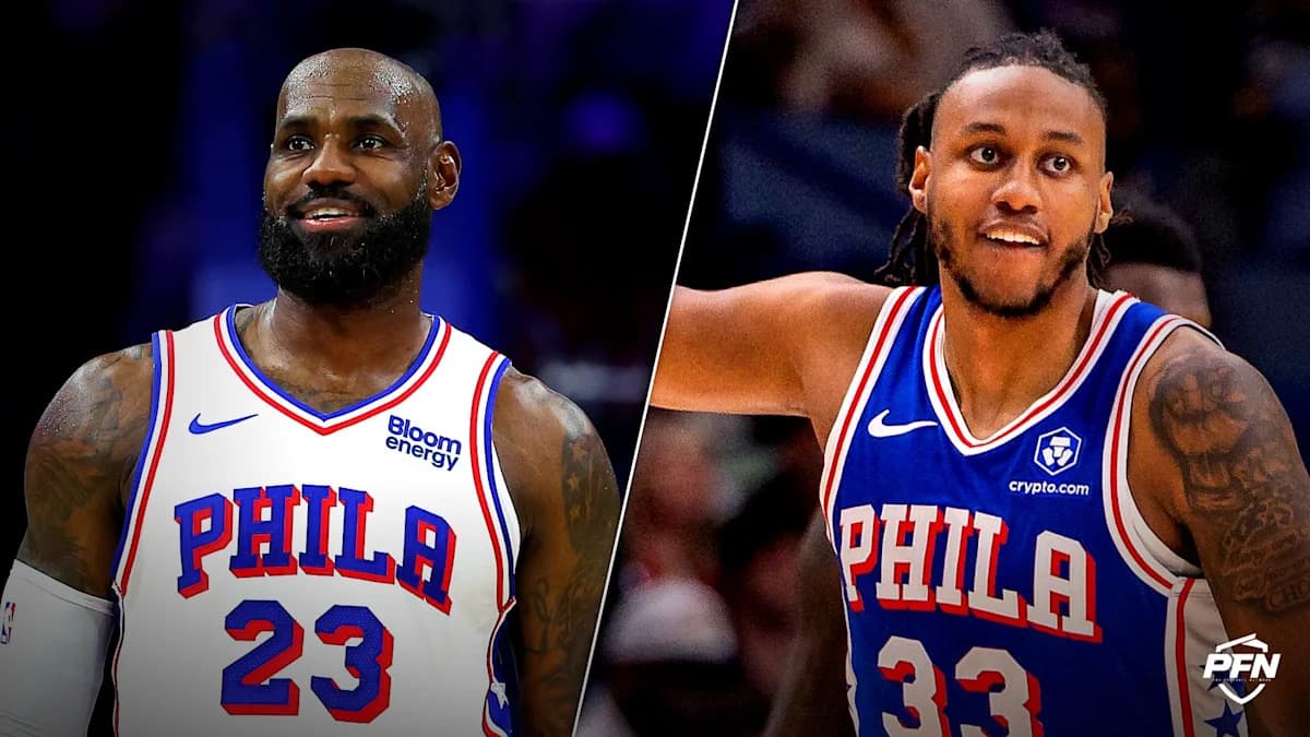 LeBron logs 25 minutes in Sixers’ preseason finale