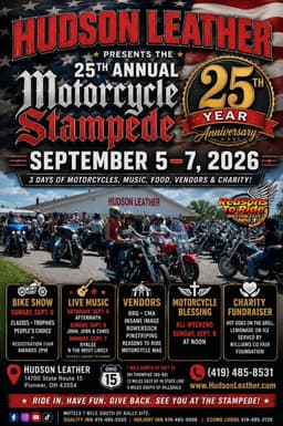Hudson Leather 25th Annual Motorcycle Stampede w