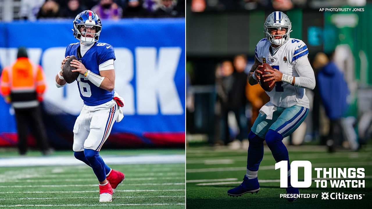 10 things to watch in Giants vs. Cowboys