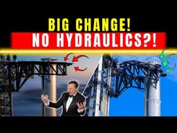 SpaceX Finally Revealed Its BIG Secret on Tower 2 — Hydraulics Are Gone Before Flight 12!