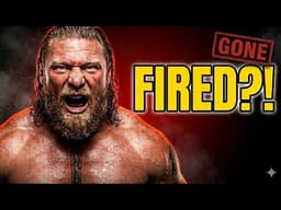 Brock Lesnar GONE from WWE?! Backstage Panic Erupts