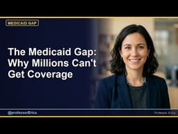 The Medicaid Gap: Why Millions Can't Get Coverage