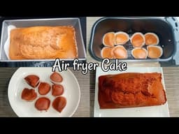 AIR FRYER CHOCOLATE CAKES | CUPCAKES & LOAF CAKE RECIPE 🧁