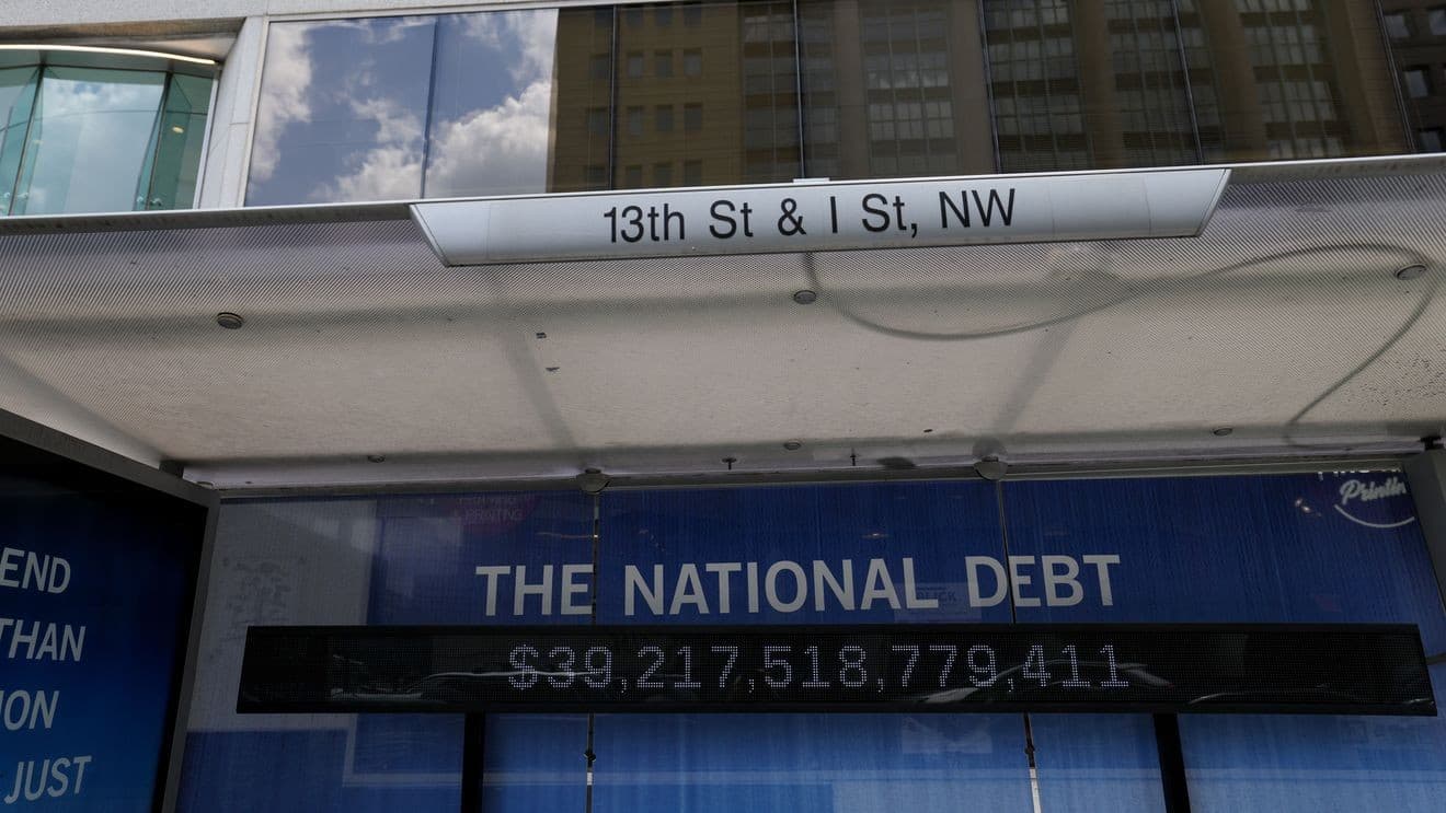 US debt nears $40 trillion as federal spending outpaces projections