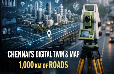 Chennai Corporation To Create Digital Twin And Map 1,000 km Of Roads