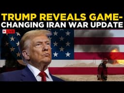 LIVE: President Trump Makes Announcement To The Nation on Iran War | Trump Briefing on Iran