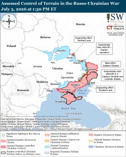 Russo-Ukrainian War, July 3, 2026