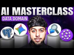 AI TUTORIAL For Data Domain (AI Agents, LLMs, RAG, Vector DB)