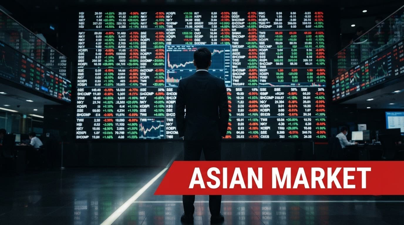Asian Markets Slide as Tech Stocks Lead Global Risk-Off Move