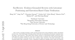 FactReview: Evidence-Grounded Reviews with Literature Positioning and Execution-Based Claim Verification