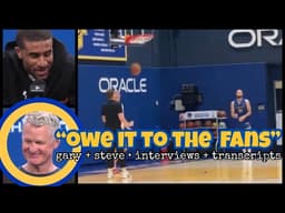 Steve Kerr on Steph Curry’s Return, Warriors Joy & Why He Had to Come Back: “We Owe It To Our Fans”