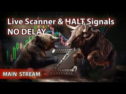 🌊Live Scanner and Day Trade Ideas, NO DELAY. Morning Gappers Momentum and Halt Scanner 05/14/2026