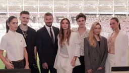 Victoria Beckham shares gushing tribute to husband David at his Inter Miami's stadium opening as whole family put on united display amid ongoing feud with son Brooklyn | Daily Mail Online
