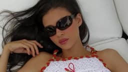 Nicola Peltz steals Cruz Beckham's girlfriend Jackie Apostel's racy style in identical lingerie snap - after 'hitting back' at estranged in-laws' Easter festivities | Daily Mail Online