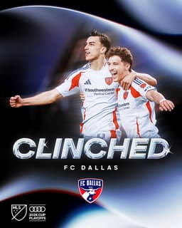 @MLS: Welcome to the postseason, Dallas. 💪

@FCDallas seal their spot in the Audi MLS Cup Playoffs! https:...