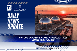 GOLDEN PASS LNG IN TEXAS SET TO LOAD FIRST EXPORT CARGO AMID RECORD FEEDGAS