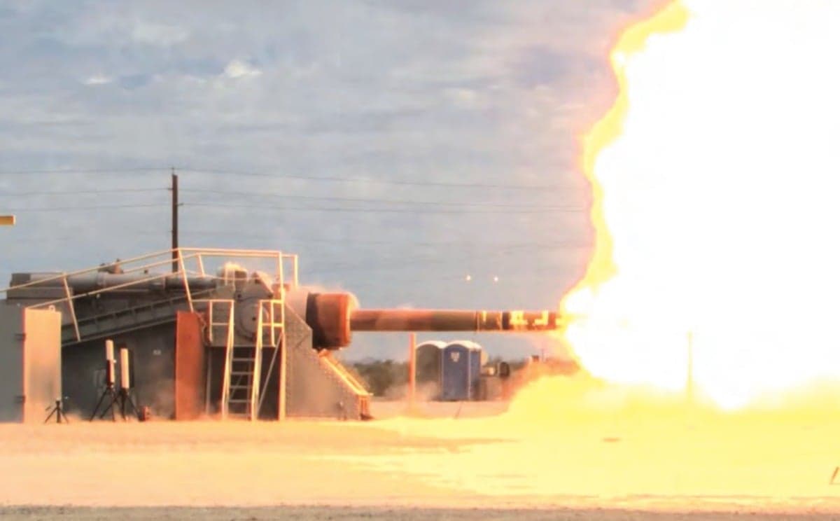 U.S. Army fires hypersonic warhead from a cannon