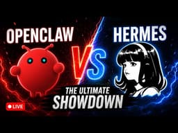 LIVE: OpenClaw vs Hermes Agent: The ultimate showdown