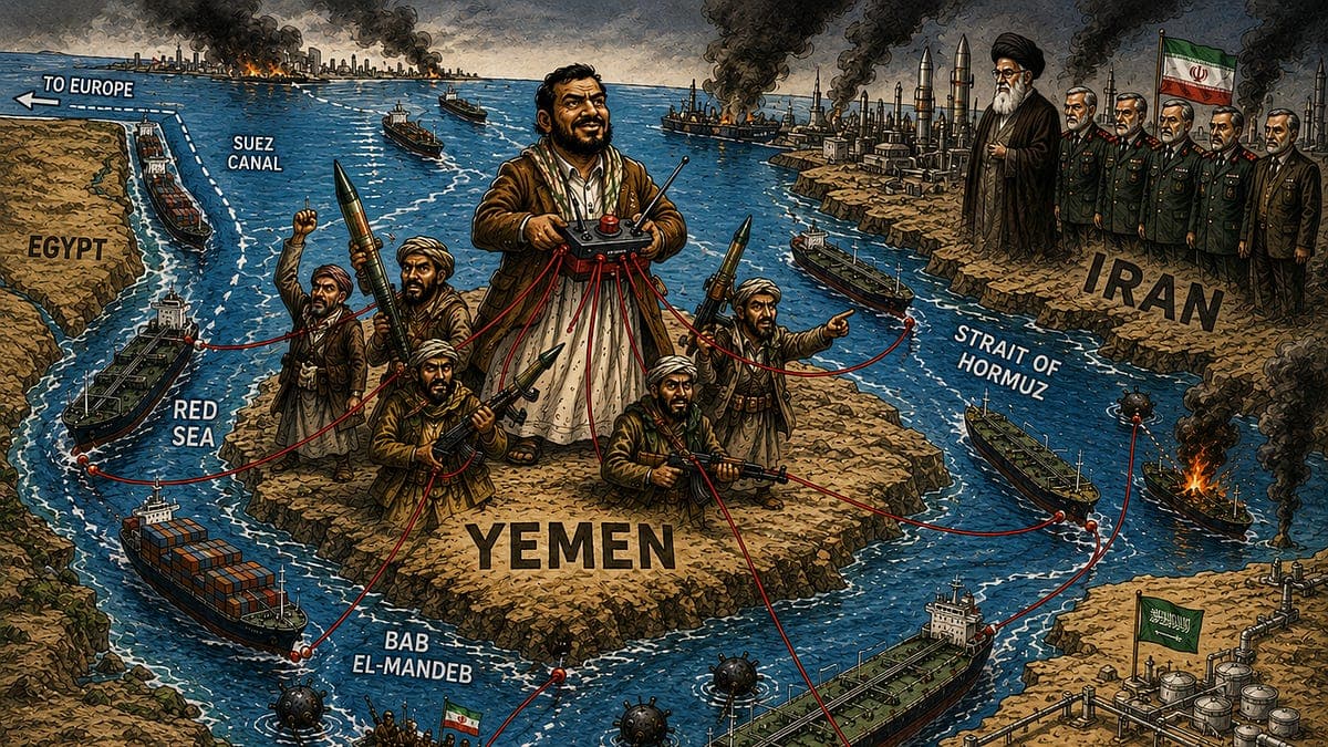 How the Houthis built a blockade without a navy 